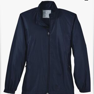 Page & Tuttle Womens Free Swing Embossed Windbreaker - Medium